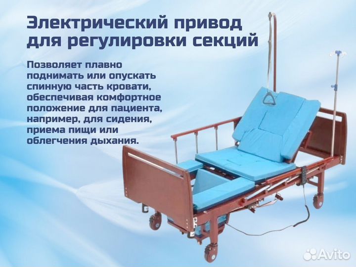 Кровать медицинская функциональная