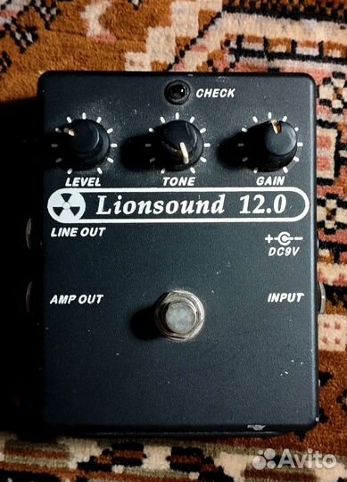 Гитарная педаль Lionsound 12.0 Овердрайв/Дисторшн