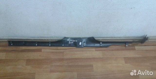 Накладка порога левая внутренняя Volkswagen Polo oem 6ru853371b (скл-3)