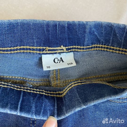 Джинсы для девочки 110