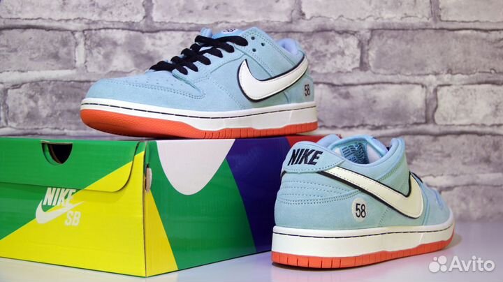 Nike sb dunk low pro gulf club 58