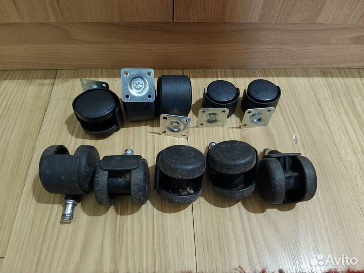 Колесики для мебели, цена за всё