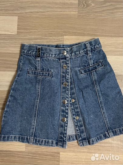 Джинсовая юбка на девочку