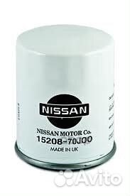 Фильтр масляный 1520870J0A nissan