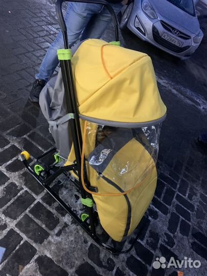 Санки коляска