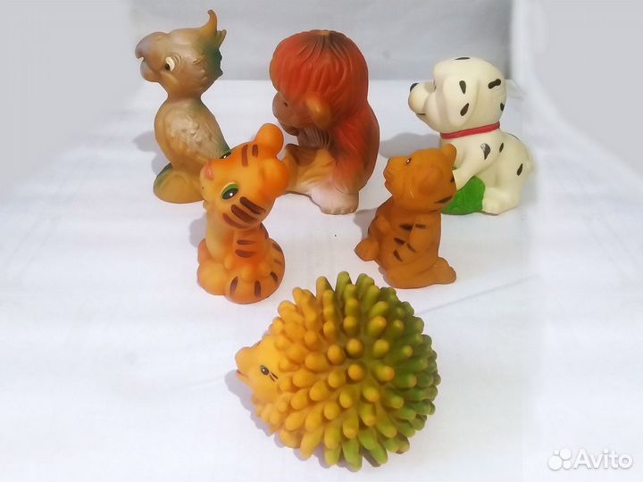 Резиновые игрушки пакетом