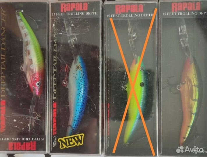 Rapala Deep Tail Dancer TDD-7-FLP/PRT/BF/CLF