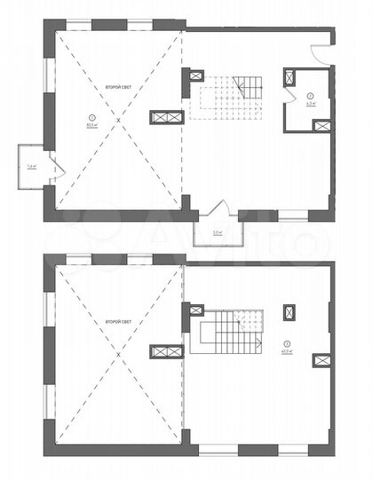 2-к. апартаменты, 129,8 м², 7/8 эт.