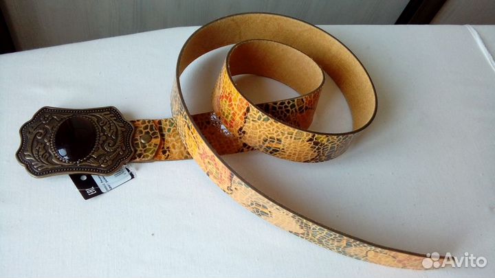 Ремень из натуральной кожи Elemento, Italy