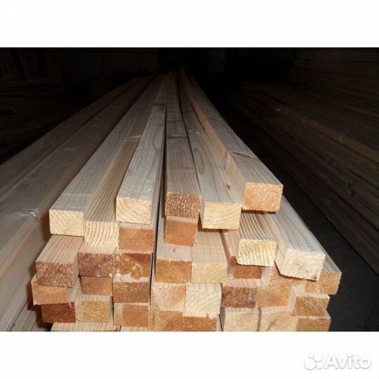 Брусок из сосны 50х50х6000