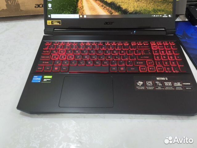 Acer Nitro 5 i5-11400H 12-ядер 16Gb/1Tb SSD/6Gb