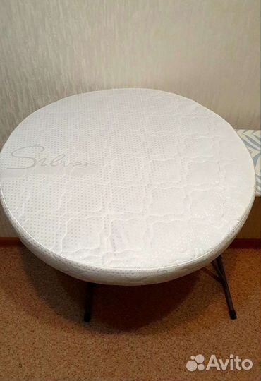 Матрас в детскую кроватку, круглый