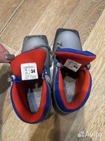 Лыжные ботинки nordway 34 р-р