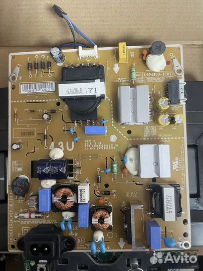 Lg 43uk6300plb платы