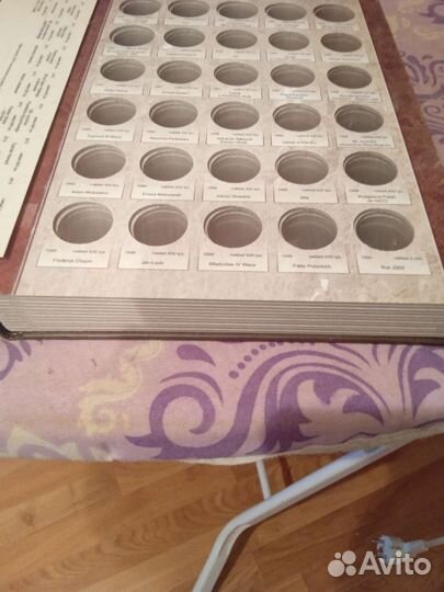 Альбом для монет юбилейные Польша 2 злот