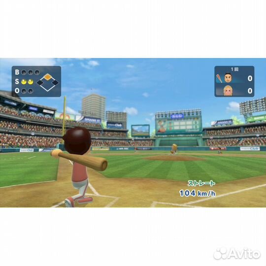 Wii Sports, б/у, без обложки, английский (Wii)