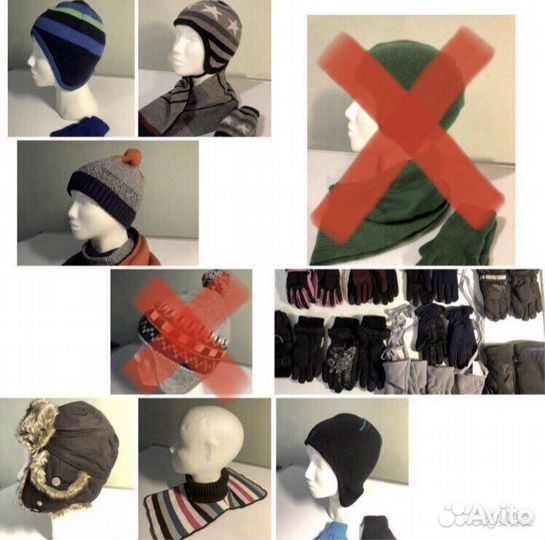 Качественные, фирменные шапки, шарфы, перчатки для