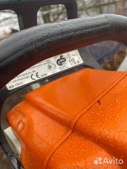 Бензопила stihl ms 180 c