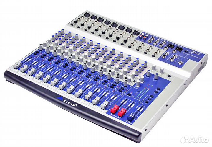 Микшерный пульт Alto AMX-220 Pro Микшер 8М+4пары