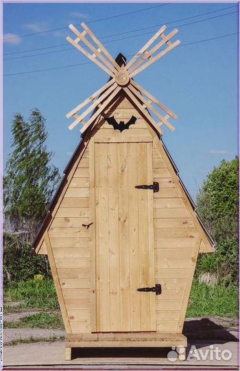 Уличный туалет прямоугольник ухд 444