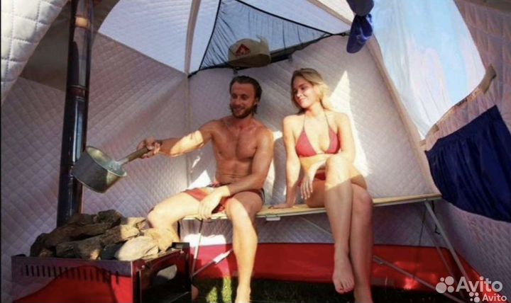 Баня палатка мобильная баня походная баня