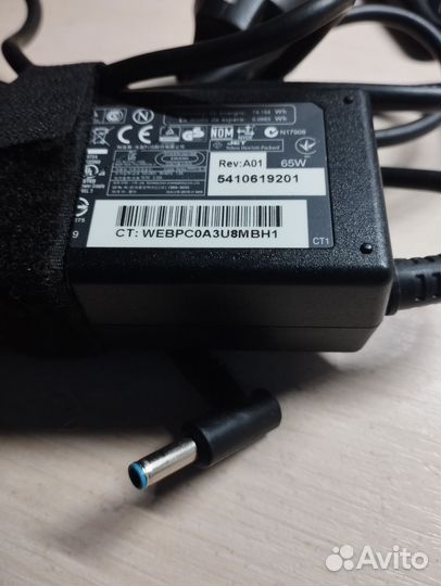 Зарядка для ноутбука hp