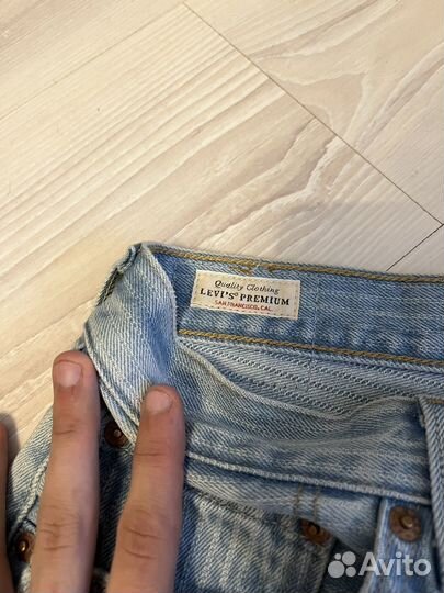 Джинсы levis 501 оригинал новые