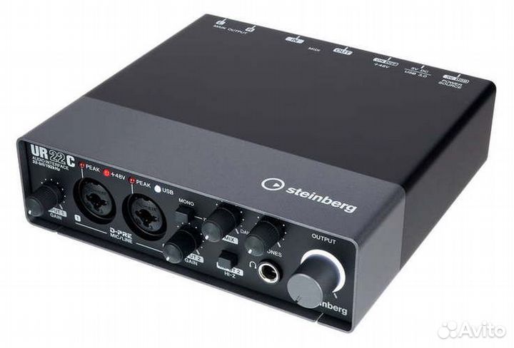 Аудиоинтерфейс Steinberg UR22C