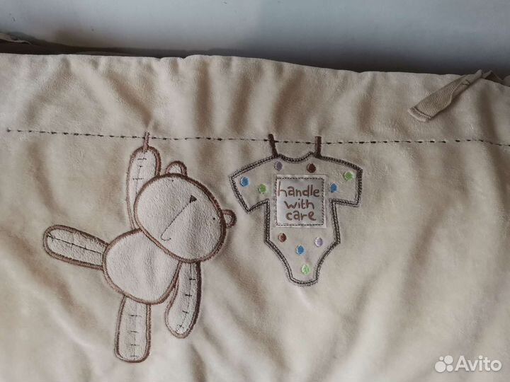 Комплект бортиков, одеяло, подушка Mothercare