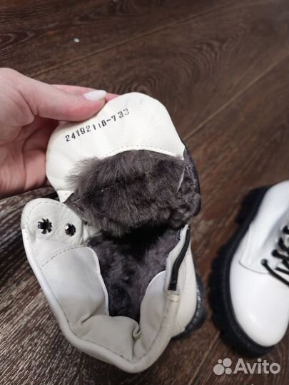 Зимние ботинки детские