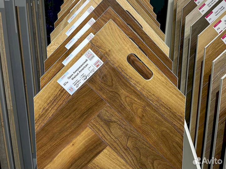 Кварцвинил + плинтус