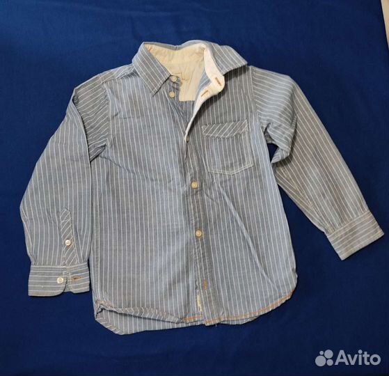 Две рубашки на мальчика 116