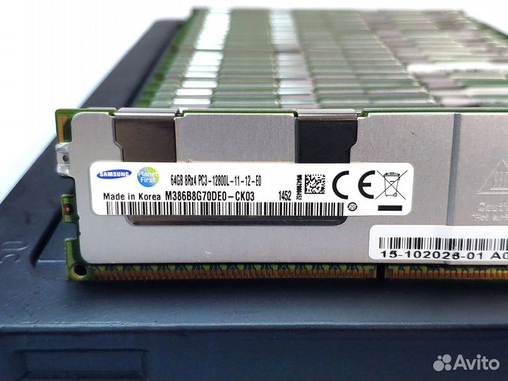 DDR3 REG 64Gb PC3-12800L Samsung M386B8G70DE0-CK0