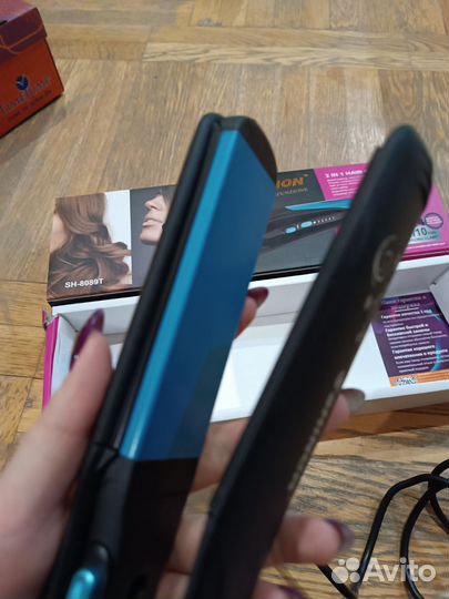 Утюжок для волос 2в1