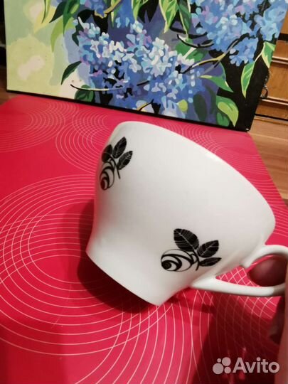 Чашка фарфор. Дулево. Рфз