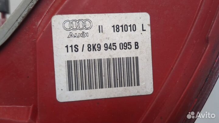 Фонарь (задний) Audi A4 (B8) Allroad, 2010