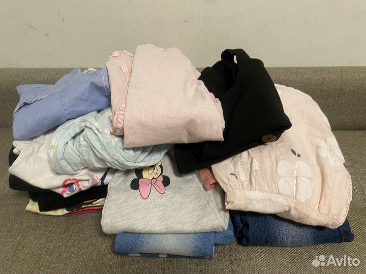 Вещи пакетом на девочку 92