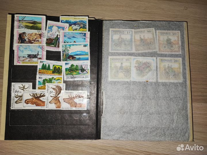 Альбом с марками СССР и др.стран