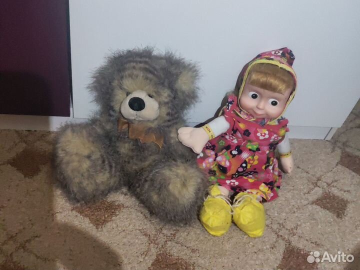 Маша и медведь для детской комнаты