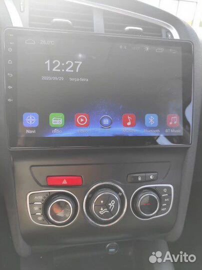 Андроид магнитола Citroen c4