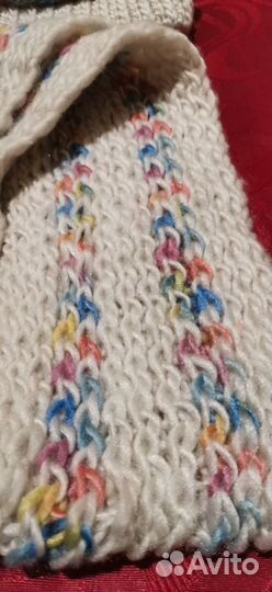 Шапка женская с шарфом комплект