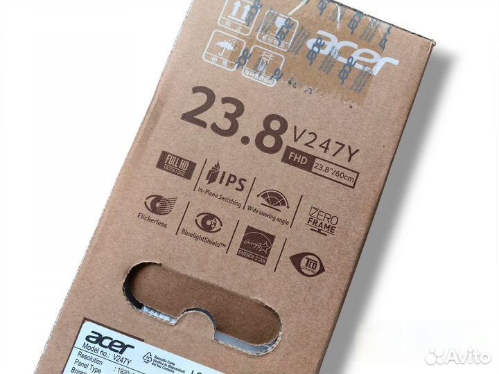 Монитор Acer Vero V247Ybiv новый