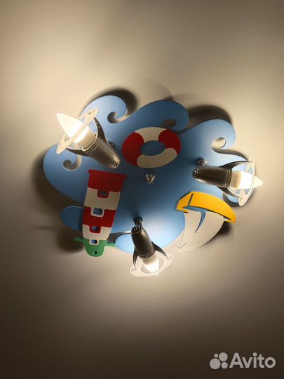Люстра потолочная бу детская