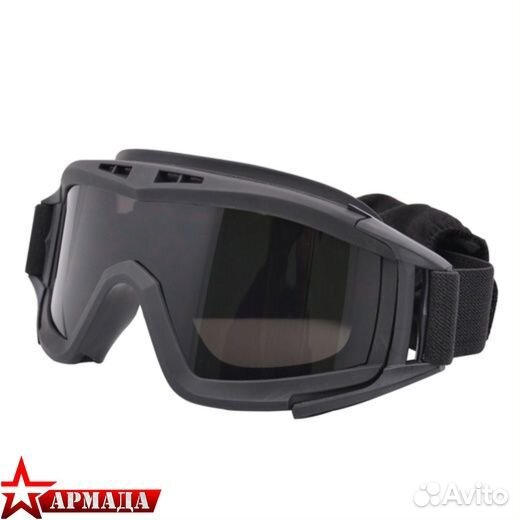 Очки Airsoft Desert Locust Style 3 сменные линзы P