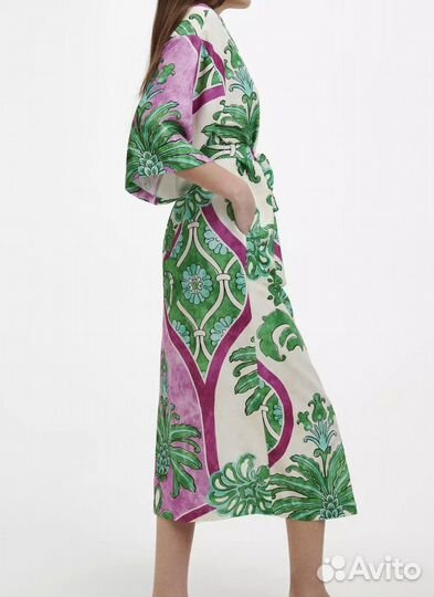 Платье женское с запахом kimono dress