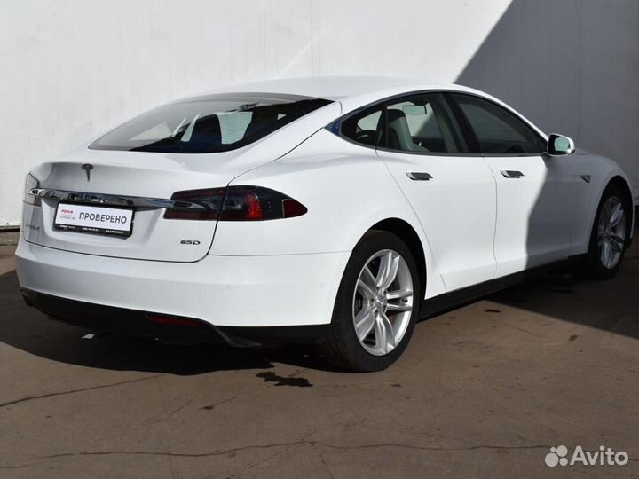 Tesla Model S 518 л.с. AT, 2015, 111 407 км