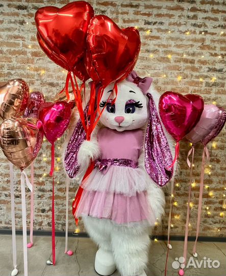 Зайка Ляля. Аниматор. Поздравление