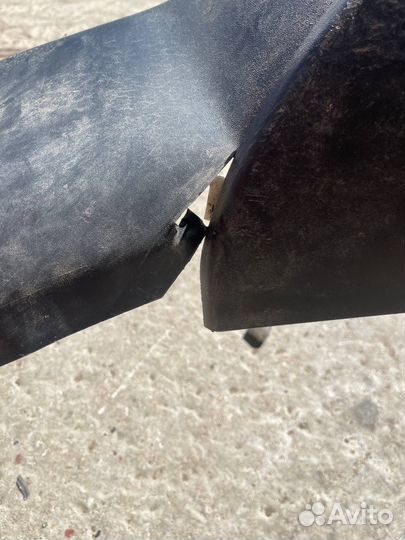 Задняя юбка губа бампера Rav4 xa40 xa45 2017