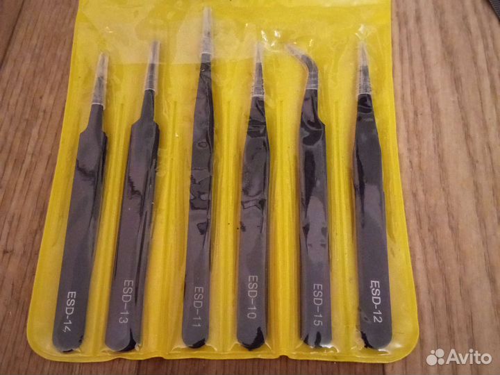 Пинцеты антистатические