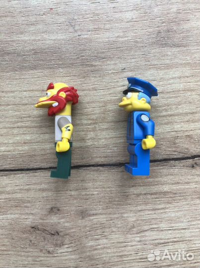 Lego minifigures simpsons